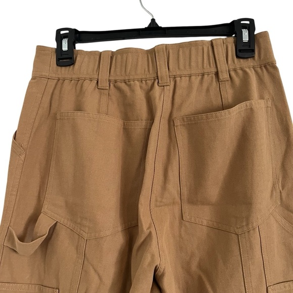 THAKOON Straight Cargo Twill Carpenter Trouser Pants - Picture 9 of 14